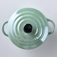 Кокотница керамическая 250 мл Le Creuset Metallics мята - 4 фото