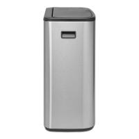 Мусорный бак 2x30 л Brabantia Bo Touch Bin стальной - 3 фото