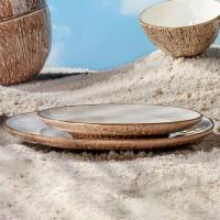Тарелка закусочная 21 см Bordallo Pinheiro Tropical Fruits белая - 4 фото