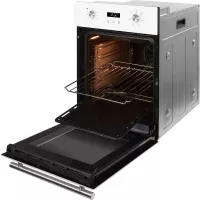 Электрический духовой шкаф 45 см Hiberg VM 4260 W белый - 6 фото