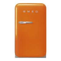 Минибар 73х40 см Smeg 50's Style FAB5ROR5 оранжевый - 4 фото