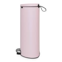 Мусорный бак с педалью 30 л Brabantia Flat Back розовый - 2 фото