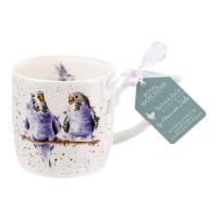 Кружка Волнистые попугайчики 310 мл Royal Worcester Забавная фауна - 4 фото