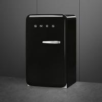 Холодильник 97х54,5 см SMEG 50’s Style FAB10LBL6 черный - 6 фото