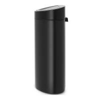 Мусорный бак 40 л Brabantia Touch Bin черный - 2 фото