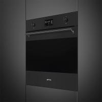 Электрический духовой шкаф 59,7 см SMEG Classica SO6302M2N черный - 4 фото