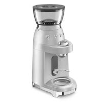 Кофемолка электрическая SMEG 50’s Style CGF02SSEU стальная - 2 фото