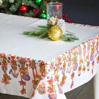 Скатерть 250х168 см Mix&Match белая - 7 фото