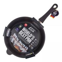 Сковорода антипригарная 28 см AMT Frying Pans Fix черная - 4 фото