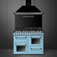Варочный центр 110 см Smeg Victoria TR4110AZ голубой - 1 фото