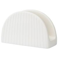 Салфетница 10,9х4,1 см Liberty Jones Soft Ripples белая - 3 фото