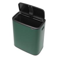 Мусорный бак 60 л Brabantia Bo Touch Bin зеленая сосна - 4 фото