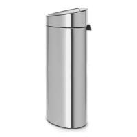 Мусорный бак 40 л Brabantia Touch Bin стальной - 2 фото