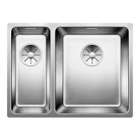 Кухонная мойка 58,5х44 см Blanco Andano 340/180-U нержавеющая сталь с зеркальной полировкой - 3 фото