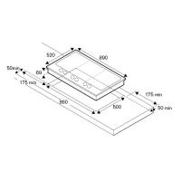 Газовая варочная панель 90х52,2 см Bertazzoni Professional PM365S0X стальная - 2 фото