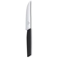 Нож для стейка и пиццы 12 см Victorinox Swiss Modern черный - 2 фото