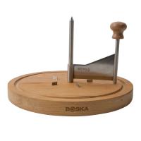 Жироль для сыра с крышкой 22х6 см Boska натуральная - 3 фото