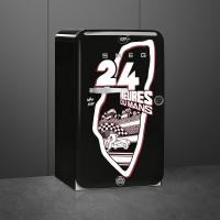 Холодильник 97х54,5 см SMEG 50’s Style FAB10RDLM6 черный - 3 фото