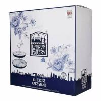 Этажерка 26 см 2 яруса Kitchen Craft London Pottery синяя - 5 фото