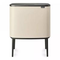 Ведро для мусора 36 л Brabantia Bo Touch Bin бежевое - 1 фото