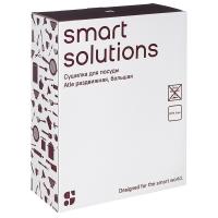 Сушилка для посуды 36,3х30,2 см Smart Solutions Atle раздвижная черная - 7 фото