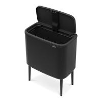 Мусорный бак 36 л Brabantia Bo Touch Bin черный - 6 фото