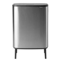 Мусорный бак 60 л Brabantia Bo Touch Bin Hi стальной - 1 фото