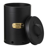Банка для овощей 2,5 л Smart Solutions Irmel черная - 5 фото