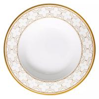 Обеденный сервиз на 6 персон Noritake Trefolio Gold белый 20 пр - 7 фото