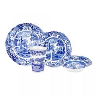 Столовый набор Spode Blue Italian 16 пр синий - 1 фото