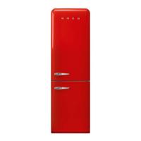 Холодильник двухкамерный 197х60 см Smeg 50's Style FAB32RRD5 красный - 4 фото