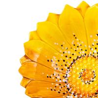 Салатник 26 см Edelweiss Margherite желтый - 5 фото