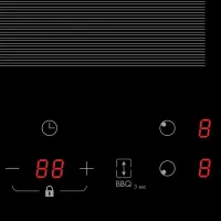 Индукционная варочная панель 59 см Hiberg i-MS 6049 B черная - 9 фото