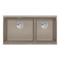 Кухонная мойка 85,5 см Blanco Subline 480/320-U серый беж - 6 фото