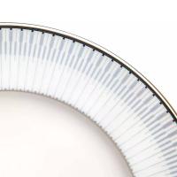 Тарелка закусочная 22 см Noritake Bogart Platinum белая - 2 фото