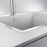 Кухонная мойка 54,3 см Blanco Subline 500-IF SteelFrame белая - 8 фото