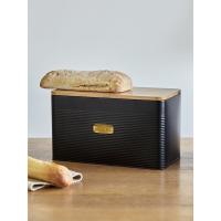 Хлебница 18х33,7 см Smart Solutions Irmel черная - 1 фото