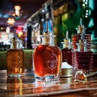 Набор бутылок для масла и уксуса Luigi Bormioli Mixology прозрачный 6 пр - 9 фото
