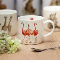 Кружка Розовые фламинго 310 мл Royal Worcester Забавная фауна - 5 фото