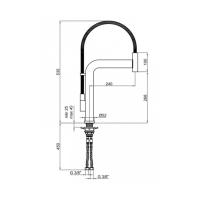 Смеситель Webert Micro душ хром - 2 фото