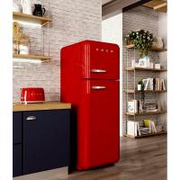 Холодильник двухкамерный 169х60 см Smeg 50's Style FAB30RRD5 красный - 5 фото