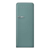 Холодильник однокамерный 153х60 см Smeg 50’s Style FAB28RDEG5 изумрудно-зеленый - 8 фото