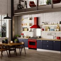 Варочный центр 90 см Smeg Portofino CPF9GPR красный - 2 фото