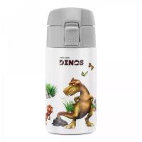 Бутылка для воды 350 мл Zwilling Dinos белая - 1 фото