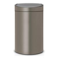 Мусорный бак 40 л Brabantia Touch Bin серый - 1 фото