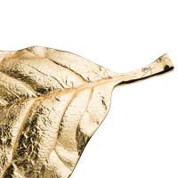 Сервировочное блюдо 50х23 см Michael Aram New Leaves золотое - 3 фото