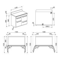 Варочный центр Smeg Victoria TR4110GR - 4 фото