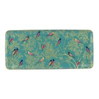 Поднос 35,5х15,2 см Portmeirion Sara Miller London for Portmeirion зеленый - 1 фото