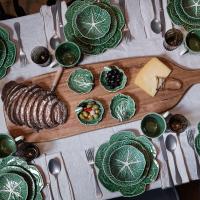 Блюдо для закусок 34х29 см Bordallo Pinheiro Cabbage - 3 фото