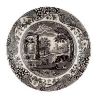 Чайная пара 90 мл Spode Black Italian белая - 3 фото
